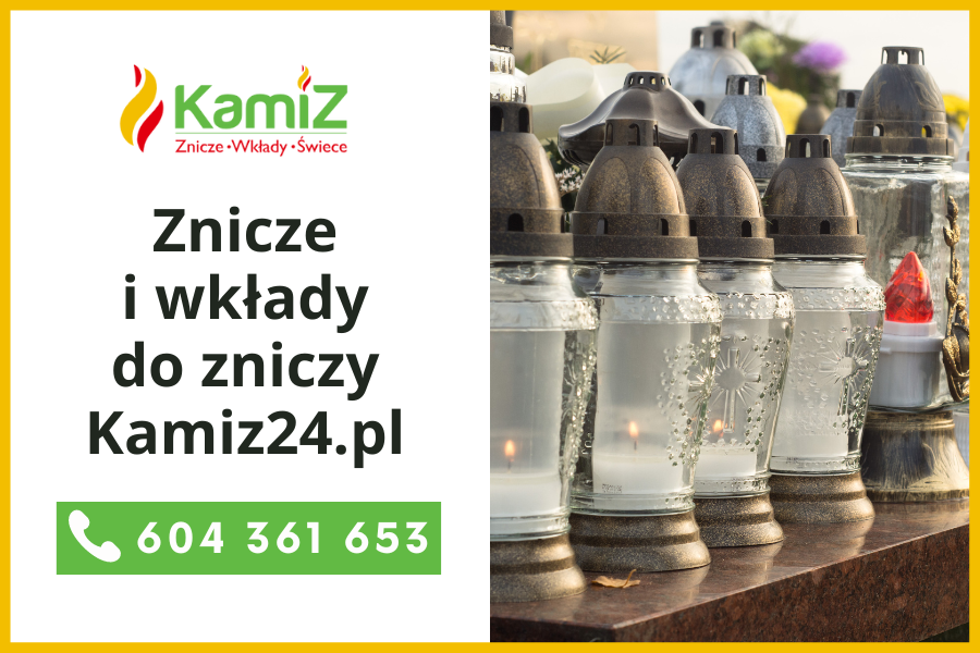 Znicze i wkłady do zniczy Kamiz24.pl