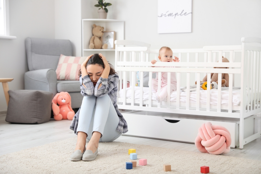 Jak poradzić sobie z baby bluesem w połogu?